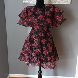 Topshop floral dress sz 4